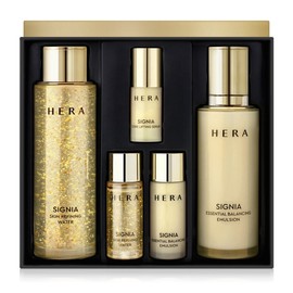 Hera Signia Water Emulsion Gift Set (2 Basic Products) Shopping Bag / 헤라 시그니아 워터 에멀젼 기프트 세트 (기초 2종) 쇼핑백