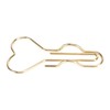 50pcs Heart Pen Clips Plated Metal Pen Holder Clips Small