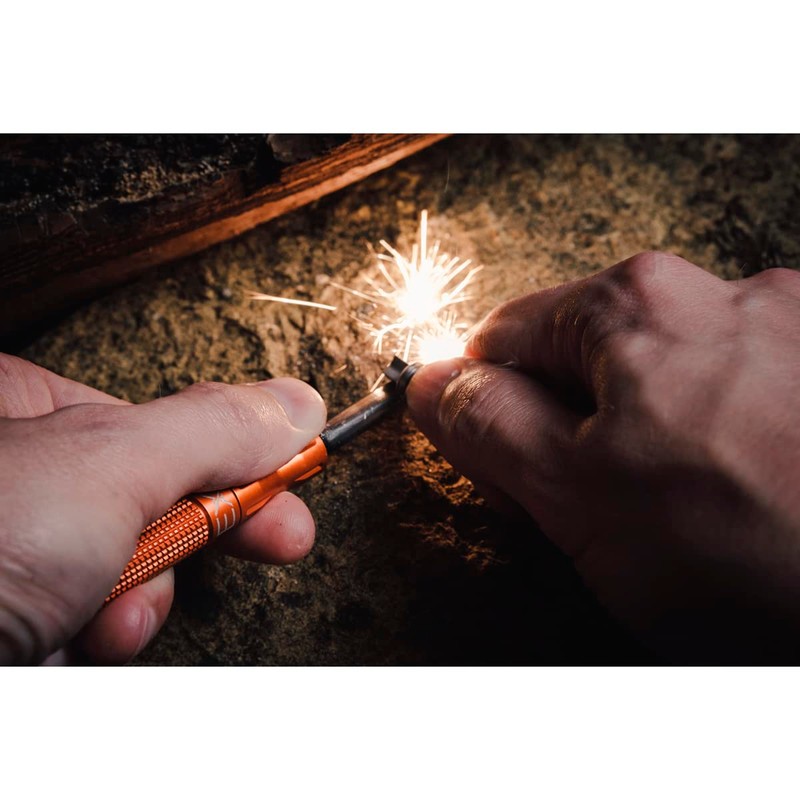Exotac nanoSTRIKER XL Self Contained Ferrocerium Fire-Starter with Stainless Steel