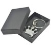 Elechobby Cute Stainless Pendant Keyring for Bag or Purse Keychain