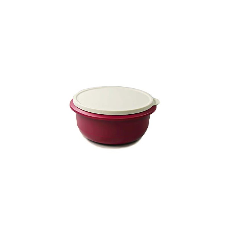Tupperware Mixing Bowl Pro 2.0 L Dark Pink Yeast Dough