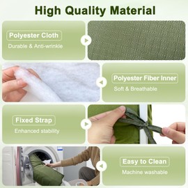 Mybow Hospital Bed Rail Pads, Bed Rail Cover Padded for Elderly Adults Safety, Bumper Pads Guard Railing Padding, Medical Bed Side Rails Protector Covers (30.5 inch)