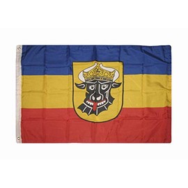 Trade Winds 2x3 Mecklenburg Ochesenkopf German Germany Rough Tex Knitted Flag 2'x3' Premium Fade Resistant