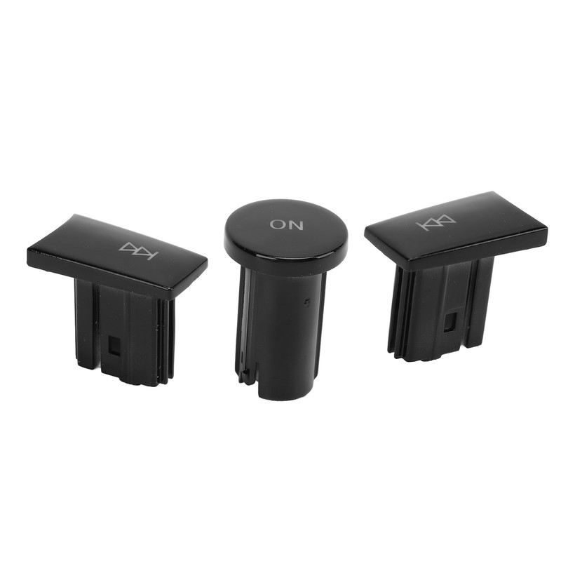 3pcs Multimedia Knob Control Button Car Accessories Replacement for Benz
