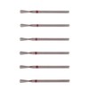 MZCMSL Brocas de manicura rusas con forma de bola cilíndrica,