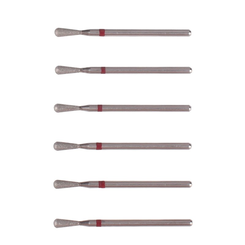 MZCMSL Brocas de manicura rusas con forma de bola cilíndrica,