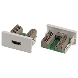 CONEC2, SCREWLESS HDMI 50MM | Wall Plates and Floor Boxes Audio Visual Cable, 1 X Qty - CLB50-HDMI-T