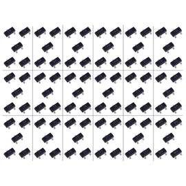 90 Transistors NPN and PNP SMD SOT23 2SA733 2SA1015 2SC945 2SC1815 MMBT2222 MMBT3904 MMBT3906 MMBT5401 MMBT5551 MMBTA42 MMBTA99 06 2 S800 50 S8550 S9012 S9013 S9014 S9015 S9018