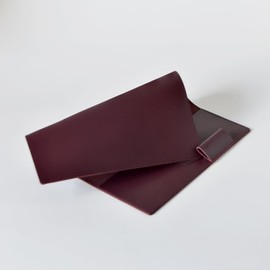 A5 Size Notebook Cover Book Cover with Pen Holder for Hobonichi Cousin Size *Notebook body is not included (Wine)