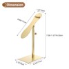 sourcing map 2 Pcs Shoe Display Stand, Adjustable Height Risers