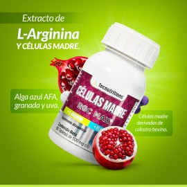 Suplemento Células Madre, Rgc Max, Tecnu® Con L-arginina Sabor Sin sabor