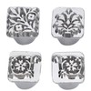 12Pcs Stamping Punch Tool Tang Dynasty Flower Design DIY Vegetable