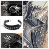 30PCS 40MM Spike and Studs Silver Cone Spikes Punk Large