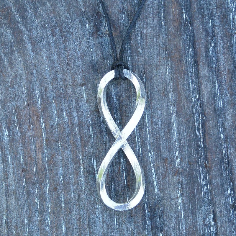 William Sturt Infinity Pendant Infinity Loop Necklace Handmade in Fine