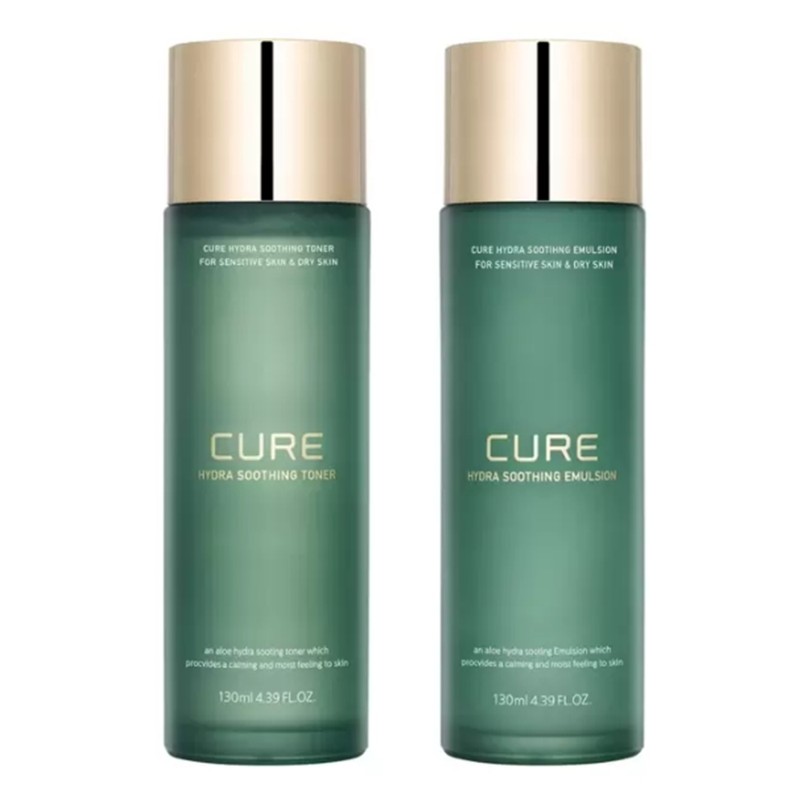 Kim Jeong-moon Aloe Skin Lotion Hydra Soothing Emulsion + Toner