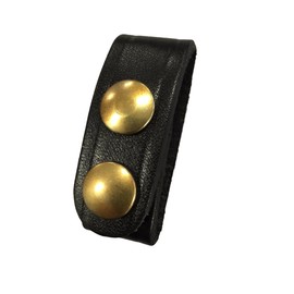 Gould & Goodrich Belt Keeper, Double Snap