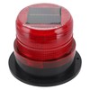 Solar Beacon Light Caution Light 8 LED Dusk to Dawn