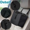 SSuirk Foldable Car Trash Can - Hanging, Leakproof, Waterproof Storage