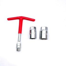 ZKTOOL 16mm & 21mm Plug Socket T-Handle Spark Plug Wrench Spark Plug Socket 6 Corners