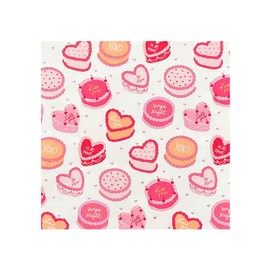 Jollity & Co You're The Cherry On Top Large Napkins - Large Napkins - Patterned Large Napkins - Pack of 16 Napkins - Napkins - Perfect for Valentine's Day, Shower, or any other celebration