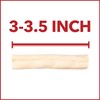 Pet Factory American Beefhide 3-3.5" Mini Rolls Dog Chew Treats