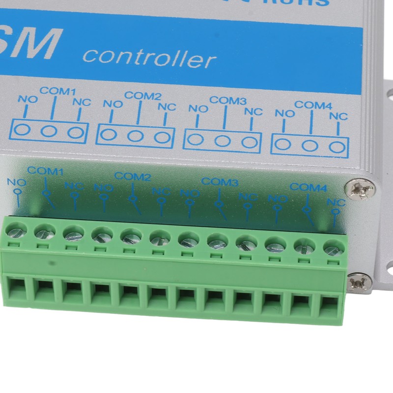 SMS GSM Gate Opener IP30 Protection Aluminum Remote Control Relay