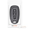 kwmobile Car Key Case Compatible with Hyundai 3-Button Car Key