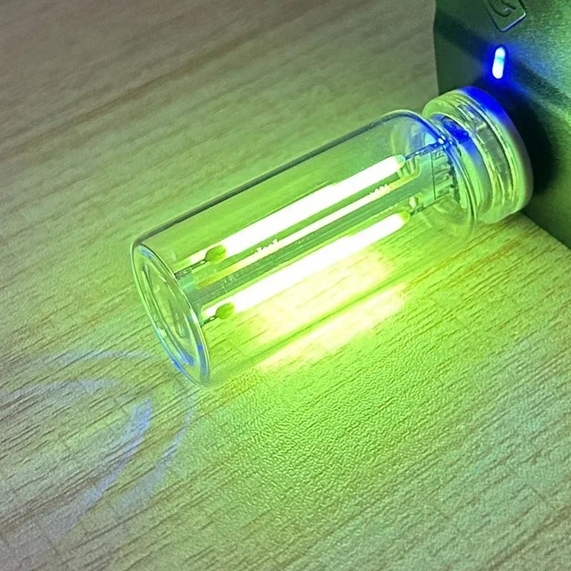 Car USB Night Light Touch Dimmable LED Filament Lamp Portable