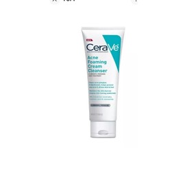 CeraVe Acne Foaming Cream Face Cleanser, Acne Treatment Face Wash Ex:01/2025