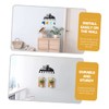 Ciieeo Owl Design Coat Hooks Decorative Wall Mounted Coat Rack