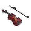 Violin Model Mini Exquisite Musical Instrument Decorative Handicraft Ornament for