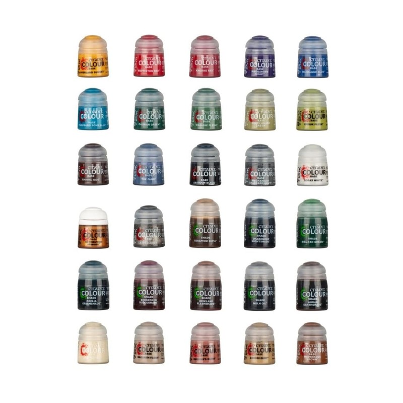 GAMES WORKSHOP - Citadel Colour: Battle Ready Paint Set