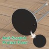 Freestanding Toilet Paper Holder with Shelf and Reserve for Small