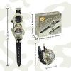 cxjoigxi Walkie Talkies for Kids Rechargeable, Spy Watch Army Toys,
