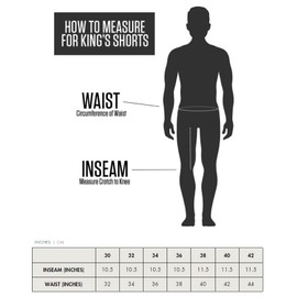 King's XKG Ridge Short Charcoal