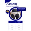 FlexaMed Right Side Inguinal Groin Hernia Truss with Compression Pad