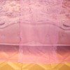 Luxury Princess Three Side Openings Post Bed Curtain Canopy Netting