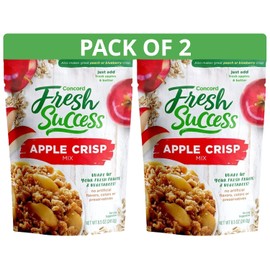 Concord Foods Apple Crisp Mix Easy to Make Dessert with Delicious Ready to Go Ingredients - Sweet, Tender, Fruit Dessert Covered in Buttery, Cinnamon Crumb Topping (8.5 oz Pack of 2)