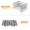 3-Tier Cooling Rack, Bakery Cooling Trays Non-Stick Cooling Rack Stainless
