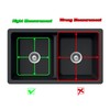 Kitchen Sink Protector,25.1"L X 12.8"W Sink Bottom Grid with Corner