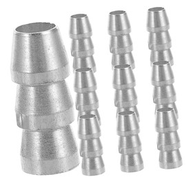 Sosoport 10mm Round Hammer Wedge Kit 10pcs Iron Axe Wedges for Axle Handles Construction Maintenance Accessories