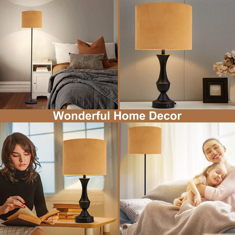 Oval Lamp Shade Cloth Lampshade E27 E14 Universal Use Modern