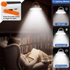 Grinsvalley 2Pcs Solar Tent Light 4500mAh Rechargeable 1700LM USB Camping