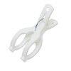 Towa Sangyo Neosul Wide Rod Pinch Clothespins, White, Approx. 1.7
