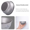 iBasingo Titanium Bowls Plate Ultralight Single Wall Bowl Plate Outdoor