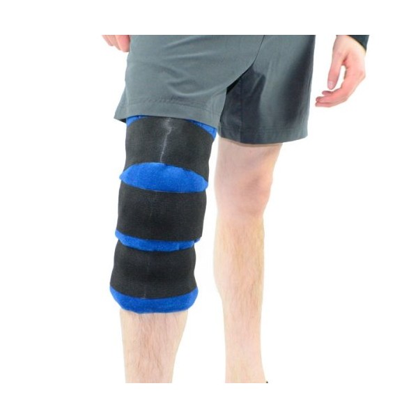 Knee Ice Pack, Cold Wrap by Cool Relief (1 Removeable Insert)