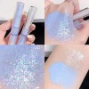 3 Sombras De Ojos Líquidas Con Doble Punta Brillantes Mates