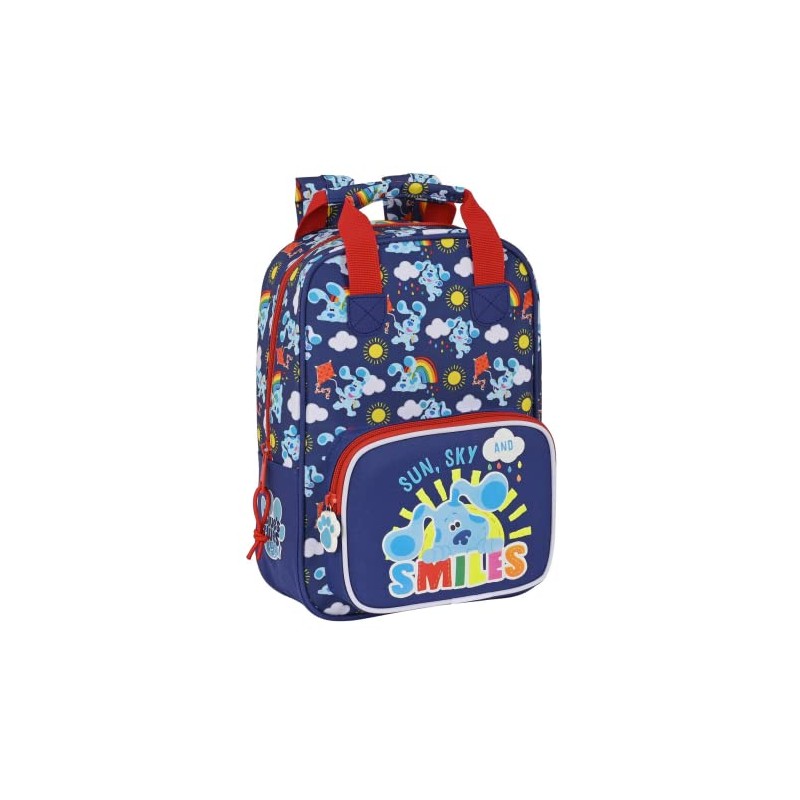 safta Blues Clues Unisex Children's Backpack with Handles, Colourful, Casual