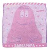 Marushin 5525000700 Mini Towel, Bone Jour Barbapapa, 100% Cotton, Antibacterial