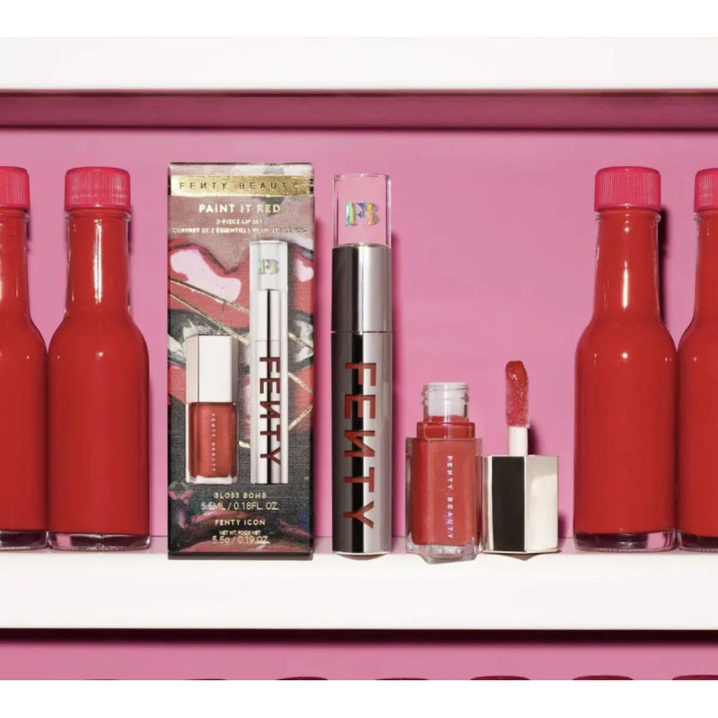 Brillo Labial Fenty Beauty Rojo